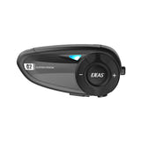 EJEAS Q2 - Intercom Bluetooth pour casque moto, duo jusqu'à 800 m : boîtier profil