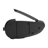 EJEAS Q2 - Intercom Bluetooth pour casque moto, duo jusqu'à 800 m : clip fixation casque