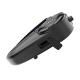 EJEAS Q7 - Intercom Bluetooth pour casque moto, groupe jusqu'à 7 motards : micro tige flexible