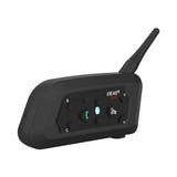 EJEAS V6PRO+ - Intercom Bluetooth étanche IP67 pour casque moto : fixation casque