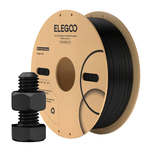ELEGOO ABS Noir - Filament 3D résistant à la chaleur, 1 kg