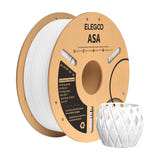 ELEGOO ASA Blanc - Filament 3D résistant aux UV, 1,75 mm, 1 kg