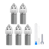 ELEGOO Neptune 4 / 4 Pro - Jeu de 5 buses en acier trempé (0,4 / 0,6 / 0,8 mm)