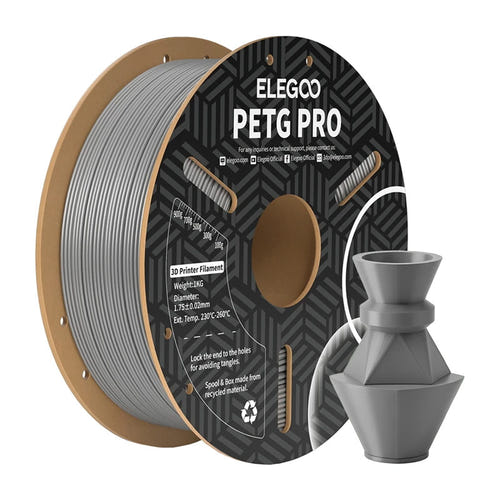 ELEGOO PETG Pro Gris - Filament 3D technique 1,75 mm, 1 kg
