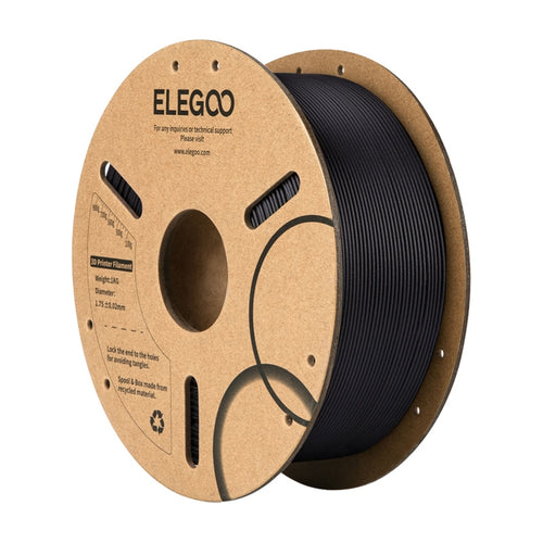 ELEGOO PLA-CF Noir - Filament 3D fibre de carbone 1,75 mm, 1 kg : bobine 1 kg