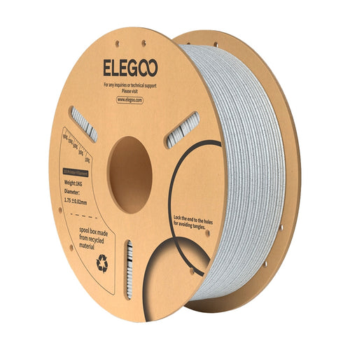 ELEGOO PLA Marbre - Filament 3D effet pierre 1,75 mm, 1 kg : bobine 1 kg