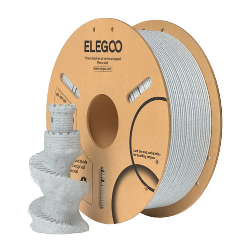 ELEGOO PLA Marbre - Filament 3D effet pierre 1,75 mm, 1 kg