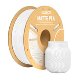 ELEGOO PLA Matte Blanc - Filament 3D mat 1,75 mm, 1 kg