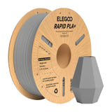 ELEGOO Rapid PLA+ Gris - Filament 3D rapide 1,75 mm, 1 kg