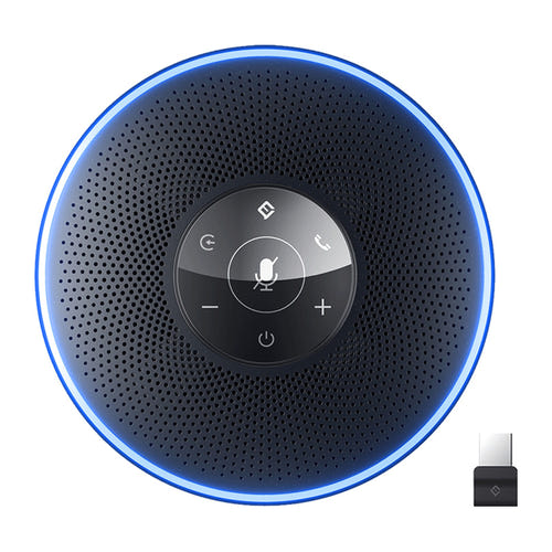 EMEET OfficeCore M2 - Enceinte de conférence sans fil 360°, noire