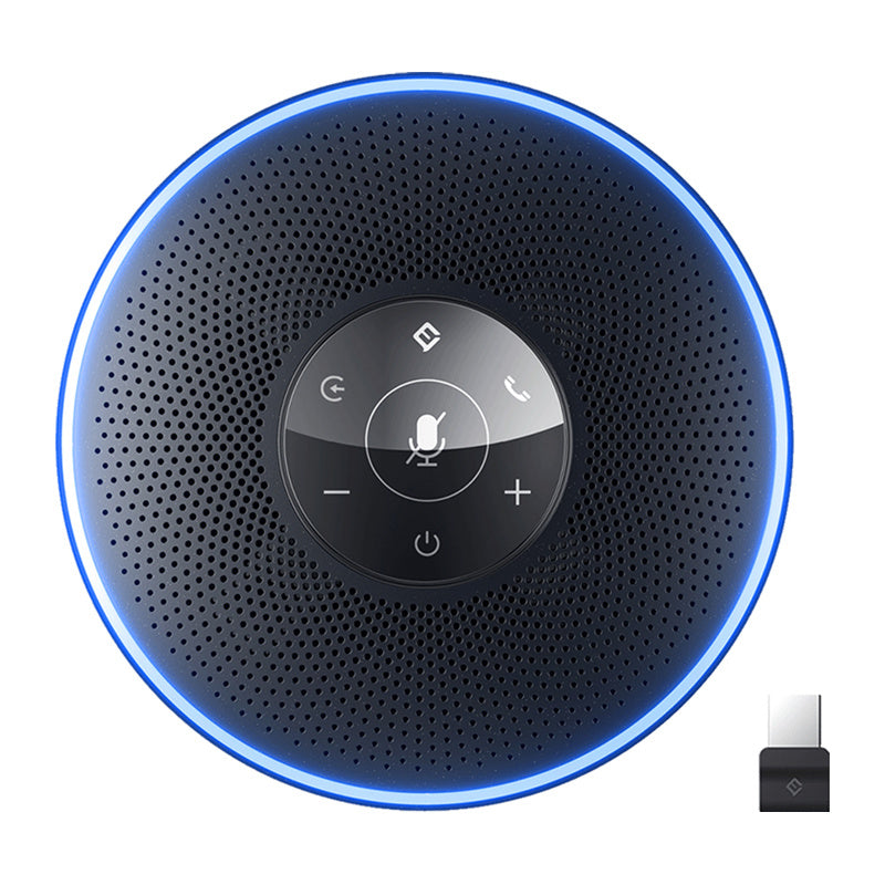 EMEET OfficeCore M2 - Enceinte de conférence sans fil 360°, noire - visuel 1