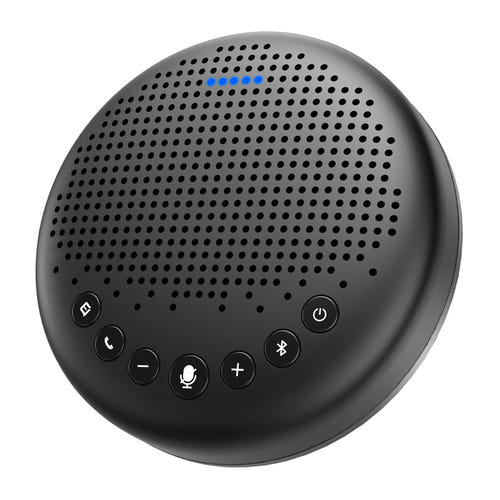 EMEET Luna - Enceinte de conférence Bluetooth 3 micros, 360 degrés : dessus