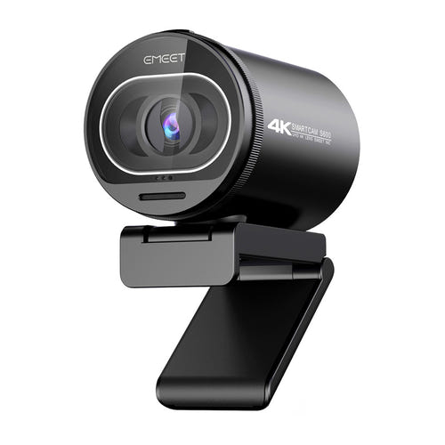 EMEET SmartCam S600 Kit - webcam 4K UHD sur rotule 360 degrés : vue avant