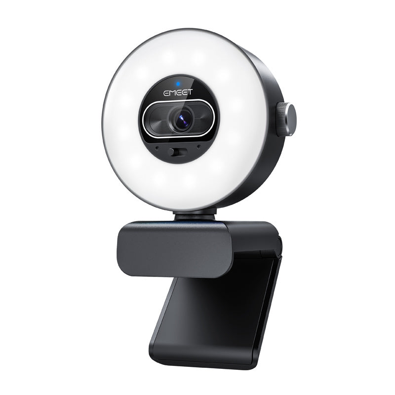 EMEET SmartCam S600L - webcam 4K à anneau lumineux intégré - visuel 1