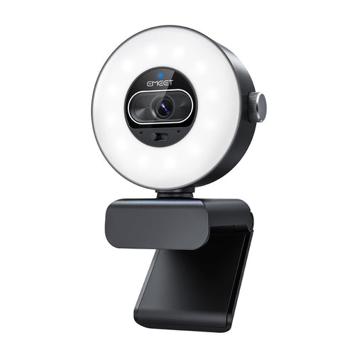 EMEET SmartCam S600L - webcam 4K à anneau lumineux intégré - visuel 1