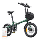 ENGWE ZIP - vélo électrique pliant 16 pouces 250 W, vert - visuel 1