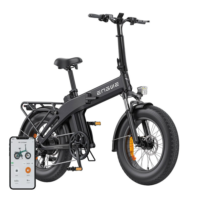 ENGWE EP-2 3.0 Boost - Vélo électrique pliant 20 pouces, batterie 648 Wh, noir - visuel 1