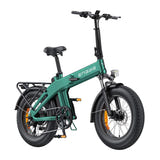 ENGWE EP-2 3.0 Boost - Vélo électrique pliant 20 pouces, batterie 648 Wh, vert : vue trois quarts