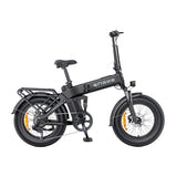 ENGWE PRO 3.0 BOOST - Vélo électrique pliant 250 W 20 pouces noir : position repliée