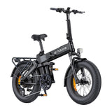 ENGWE PRO 3.0 BOOST - Vélo électrique pliant 250 W 20 pouces noir : vue de profil