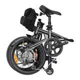 ENGWE ZIP - Vélo électrique pliant 250 W 16 pouces gris : guidon et afficheur
