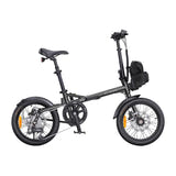 ENGWE ZIP - Vélo électrique pliant 250 W 16 pouces gris : plié compact