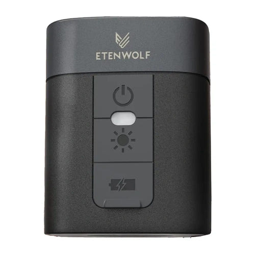 ETENWOLF AIR 3 - Pompe électrique de poche et lampe de camping, noire - visuel 1