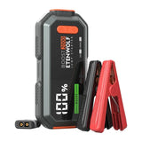 ETENWOLF J1 - booster de batterie 2000 A, 16 000 mAh, batterie externe 30 W : 2 000 A pinces