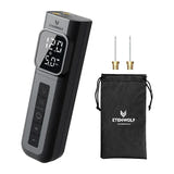 ETENWOLF P200 noir - gonfleur électrique pour ballons, écran digital, 2600 mAh : aiguilles étui
