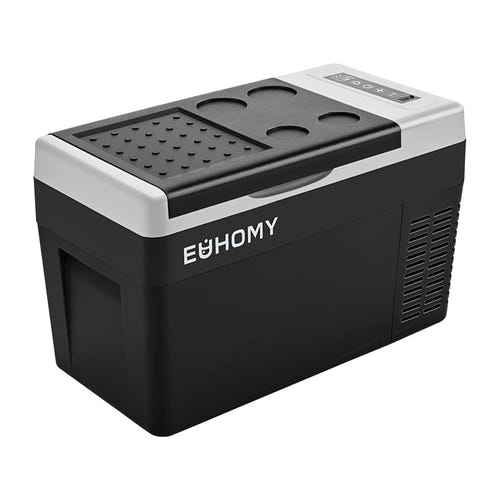 EUHOMY CF004 - réfrigérateur de voiture portable, 18 L : glacière compresseur coffre voiture
