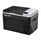EUHOMY CF008-30BL - réfrigérateur de voiture 30 L, noir : caisson froid camping poignées
