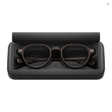 EVEN REALITIES G2A - Lunettes connectées à réalité augmentée marron : boîtier charge