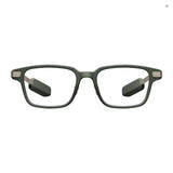 EVEN REALITIES G2B - Lunettes connectées AR, monture verte : verres écran micro LED