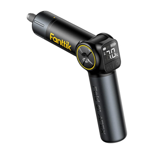 Fanttik S1 Apex Deluxe - Tournevis électrique pliable et 20 embouts S2 : boîtier magnétique embouts