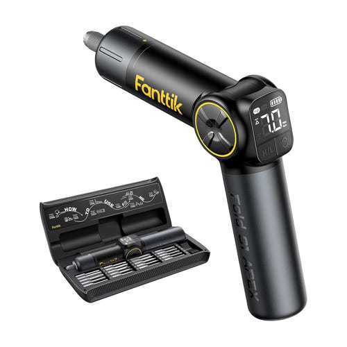 Fanttik S1 Apex Deluxe - Tournevis électrique pliable et 20 embouts S2