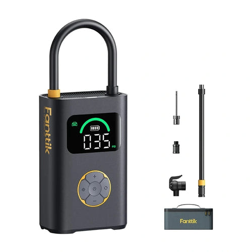 Fanttik X10 Pro - Compresseur gonfleur de pneus sans fil à arrêt automatique : accessoires