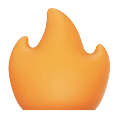 Flextail Flame - Abat-jour flamme pour lampe Tiny Pump 2X (orange)