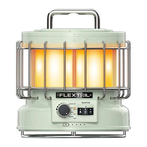 Flextail Max Lantern - lanterne humidificateur 3-en-1 verte (vue 1)
