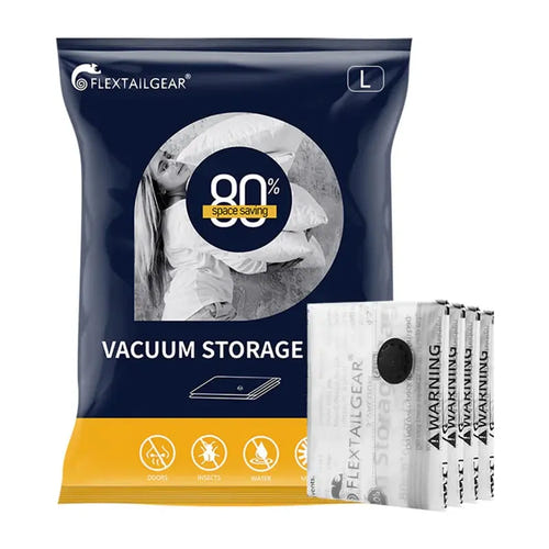 Flextail NANO BAG J - sac sous vide 70 x 100 cm pour vêtements : 70x100 emballage