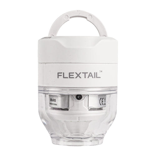 Flextail Tiny Pump 3X - pompe électrique ultralégère 3-en-1 avec lanterne, blanc - visuel 1