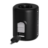 Flextail Tiny Pump 2 - pompe à air rechargeable noire : embouts