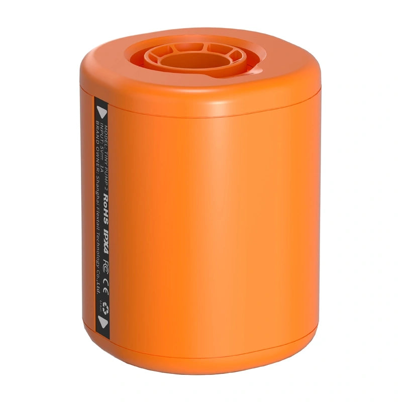 Flextail Tiny Pump 2 - pompe à air rechargeable orange - visuel 1
