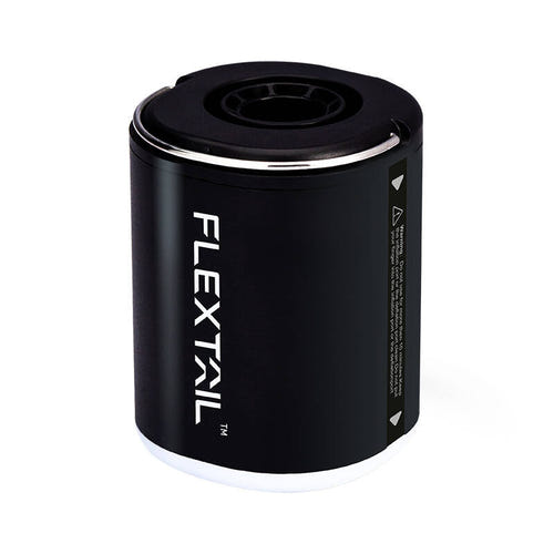 Flextail Tiny Pump 2X - pompe à air 3-en-1 avec lampe, noire