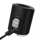 Flextail Tiny Pump 2X - pompe à air 3-en-1 avec lampe, noire : camping