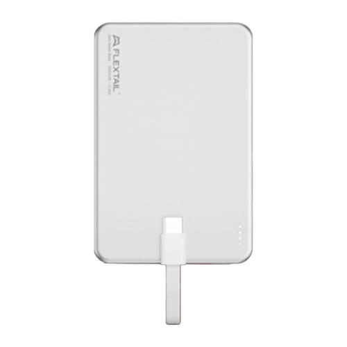 Flextail Zero Power Metal 5000 - Batterie externe magnétique (argent, 7 mm)