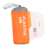 Flextail Zero Seat R02 - Assise gonflable de camping ultralégère orange : pliée