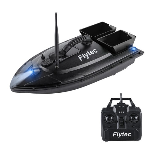 Flytec 2011-5 - Bateau amorceur radiocommandé 12 000 mAh à double trémie - visuel 1
