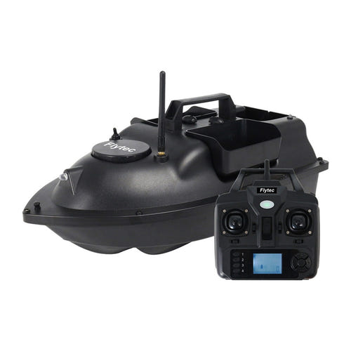 Flytec V010 5 200 mAh - Bateau amorceur GPS radiocommandé à trois trémies : 5 200 mAh