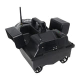 Flytec V010 5 200 mAh - Bateau amorceur GPS radiocommandé à trois trémies : en navigation