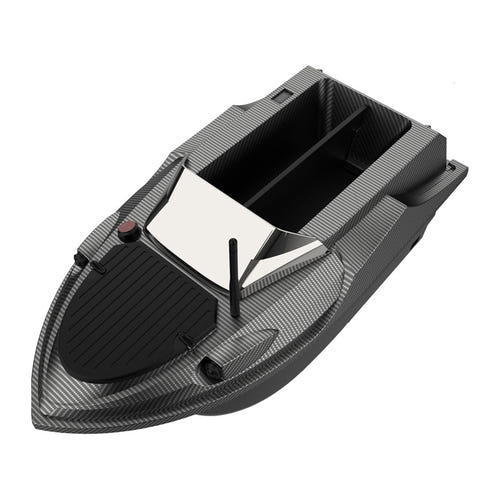 Flytec V080 Basic - bateau amorceur GPS double trémie (batterie non fournie) : amorce